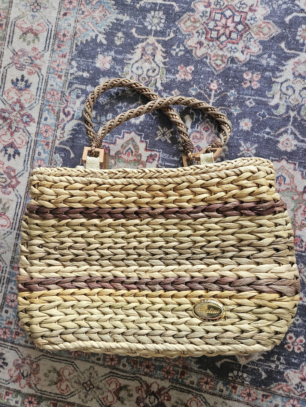 Vintage Creazioni Bertini Italia Woven Purse